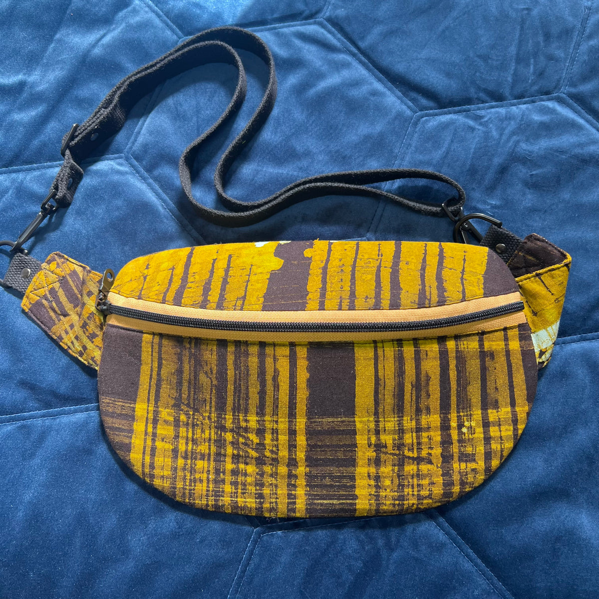 Upcycled Fanny Pack | Eco-Conscious Crossbody Sling Bag