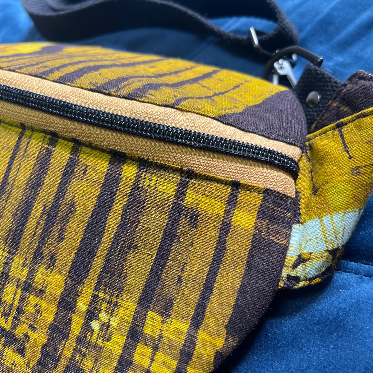 Upcycled Fanny Pack | Eco-Conscious Crossbody Sling Bag
