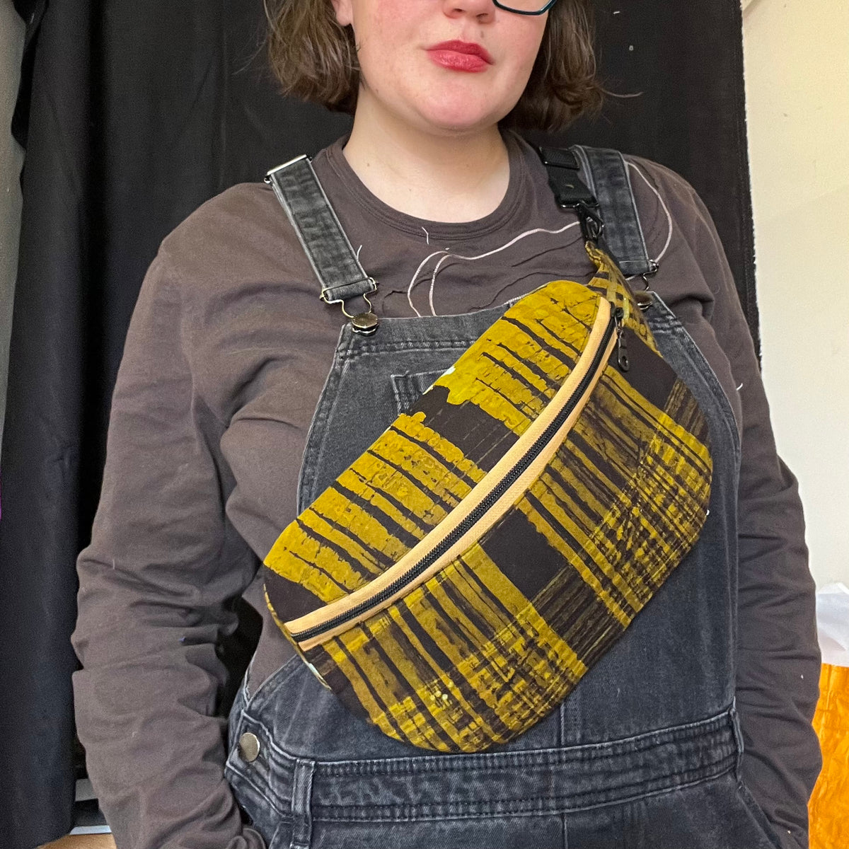 Upcycled Fanny Pack | Eco-Conscious Crossbody Sling Bag