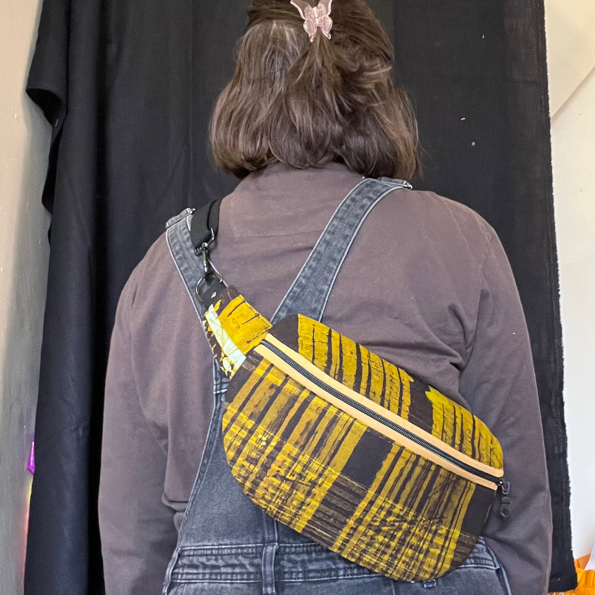 Upcycled Fanny Pack | Eco-Conscious Crossbody Sling Bag