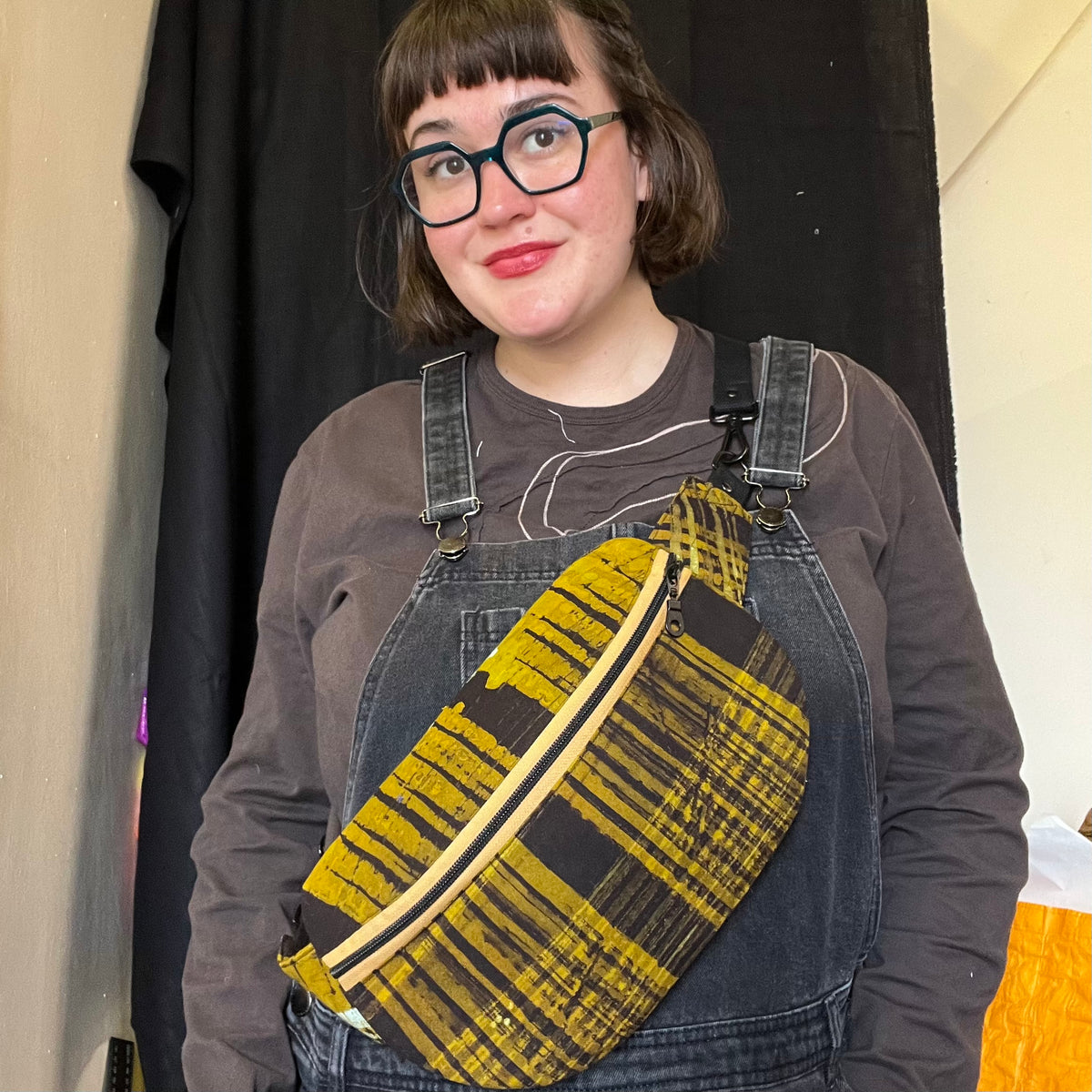 Upcycled Fanny Pack | Eco-Conscious Crossbody Sling Bag
