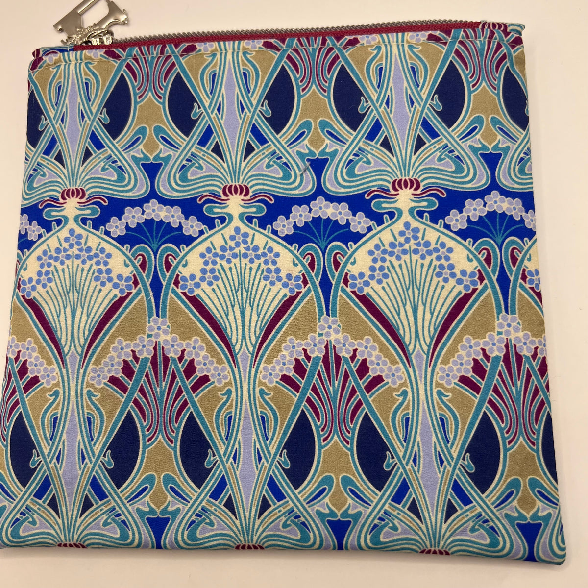 Upcycled Zipper Pouch - Liberty London's Ianthe Print