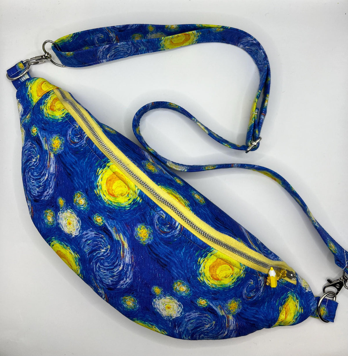 Upcycled Starry Night Bum Bag | Eco-Conscious Fanny Pack