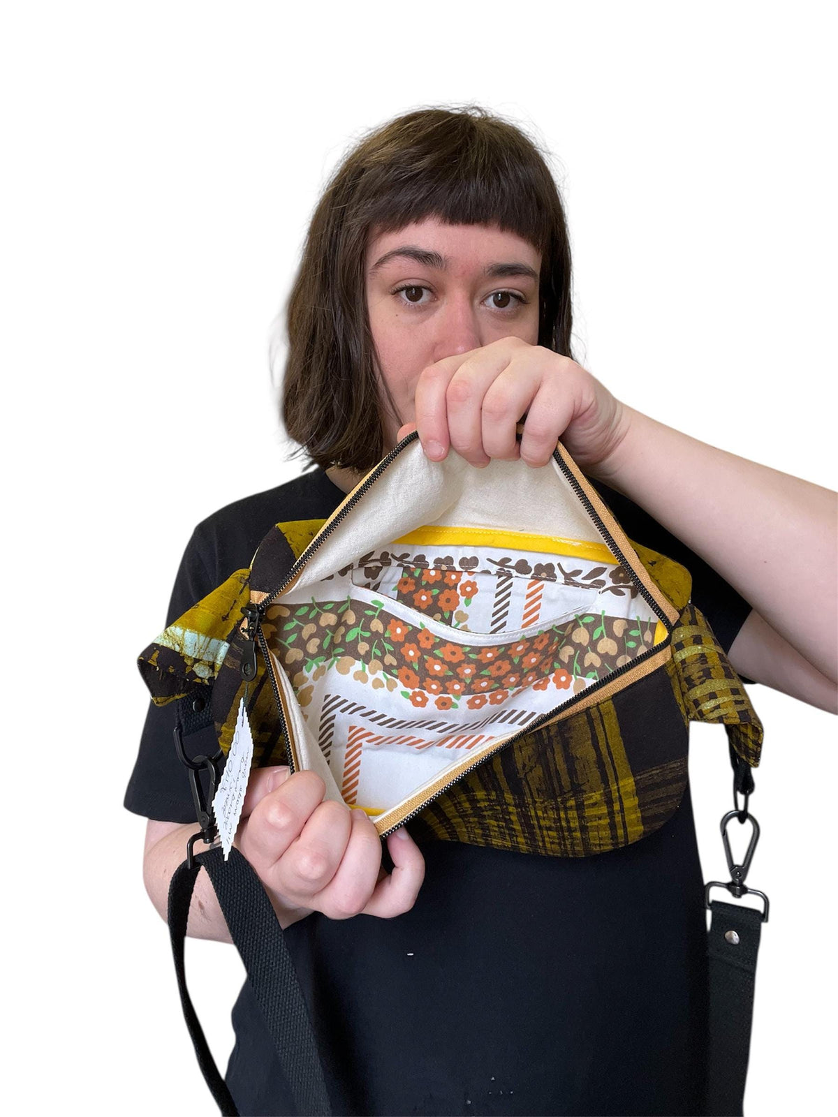 Upcycled Fanny Pack | Eco-Conscious Crossbody Sling Bag